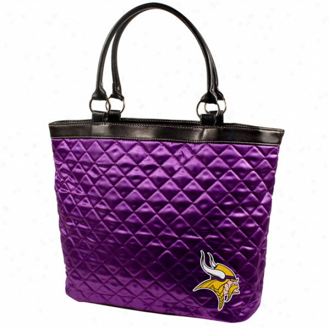 Minnesota Vikings Quilted Tote