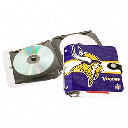 Minnesota Vikings Rock-n-road Cd Holder