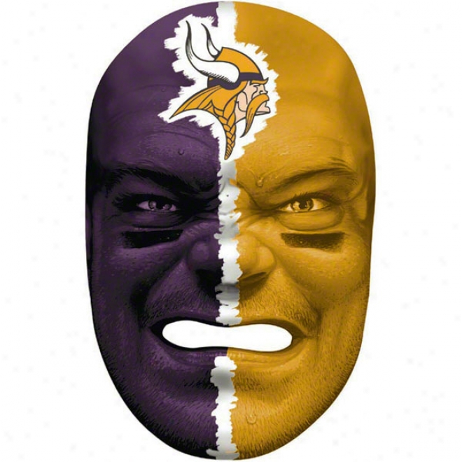 Minnesota Vikings Team Fan Face Disguise