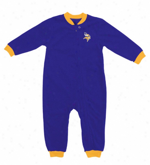 Minnesota Vikings Toddler Blanket Sleeper