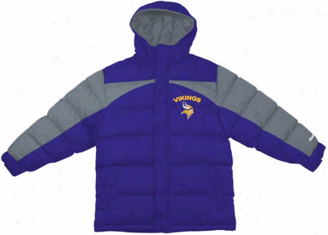 Minnesota Vikings Toddler Heavyweight Quilted Parka