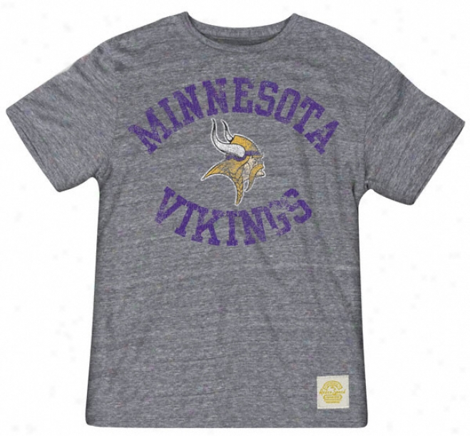 Minnesota Vikings Tri-blend Gym Class T-shirt