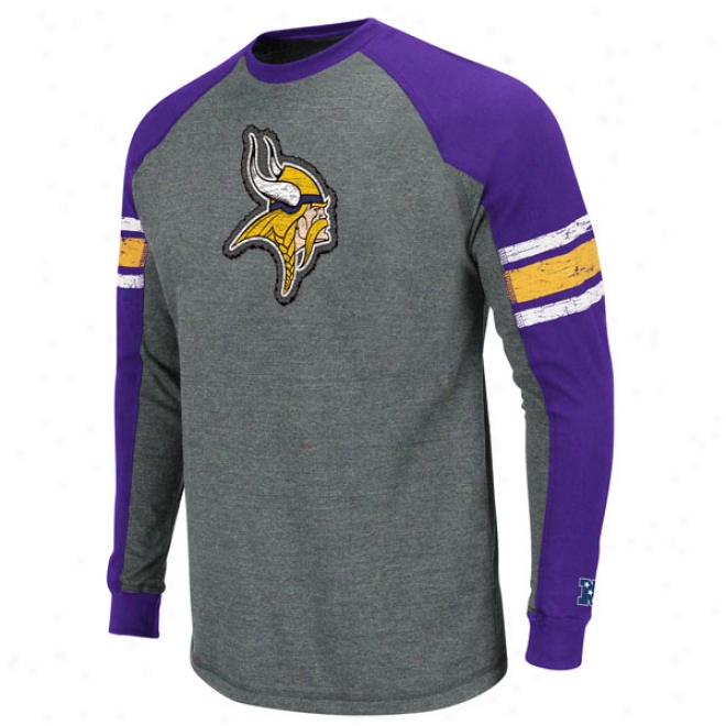 Minnesota Vikings Victory Pride Throughout Sleeve T-shirt