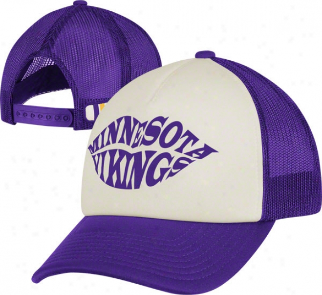 Minnesota Vikings Women's Hat: Froth Trucker Hat