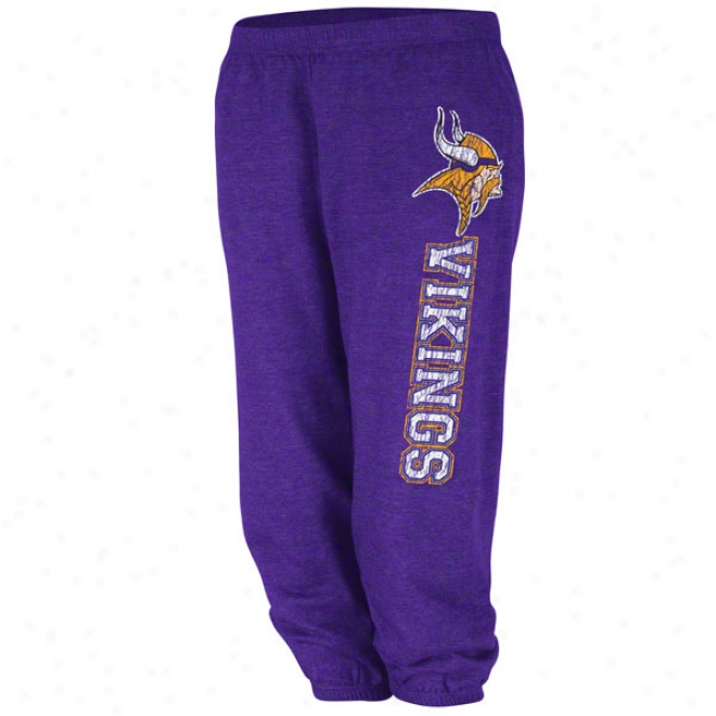 Minnesota Vikings Women's Purple Sport Princess Pants