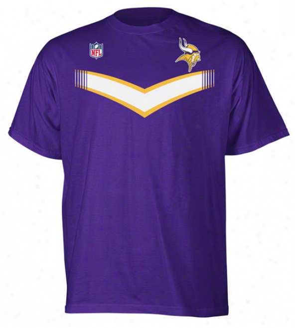 Minnesota Vikings Yotuh V-stripe T-shirt