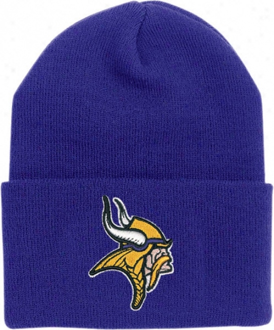 Minnesota Vikings Youth/kids Cuffed Knit Hat