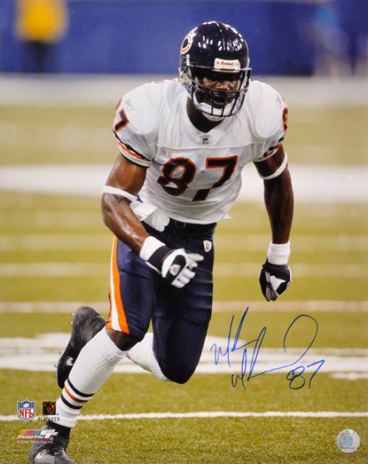 Muhsin Muhammad Chicago Bears 16x20 Autographed Photograph