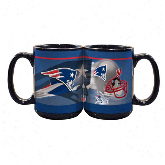 New England Patriots 15oz. Helmet Mug