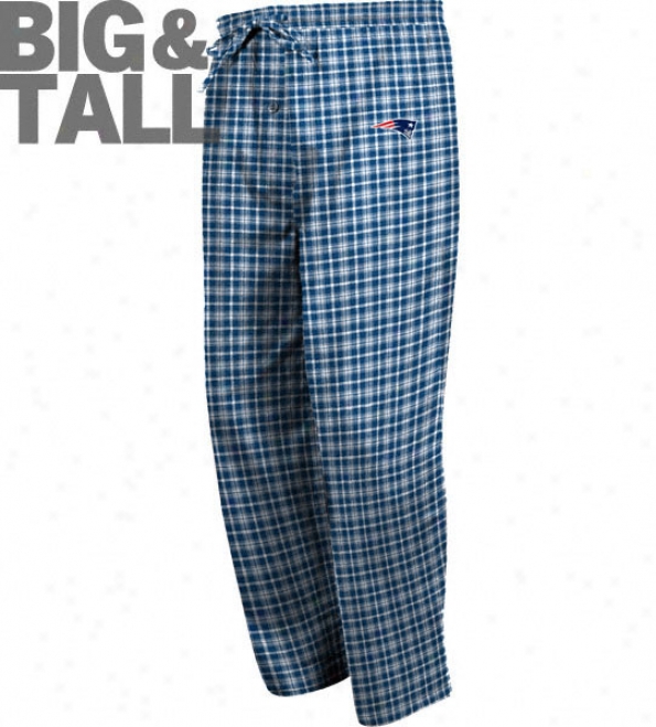New England Patriots Big & Tall Flannel Pants
