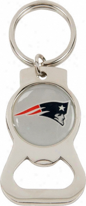 New England Patriots Bottle Opener Keychain