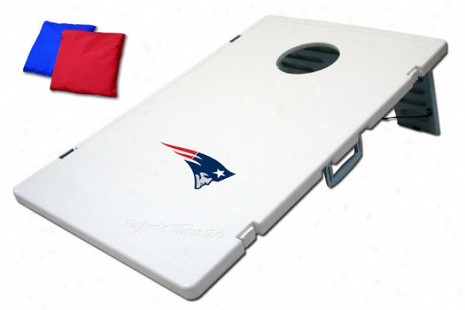 New England Patriots Cornhole Toss: Bean Sack Game 2.0