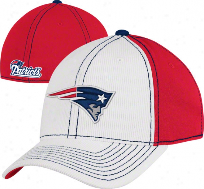 New England Patriots Flex Cardinal's office: Corduroy Structured Flex Hat