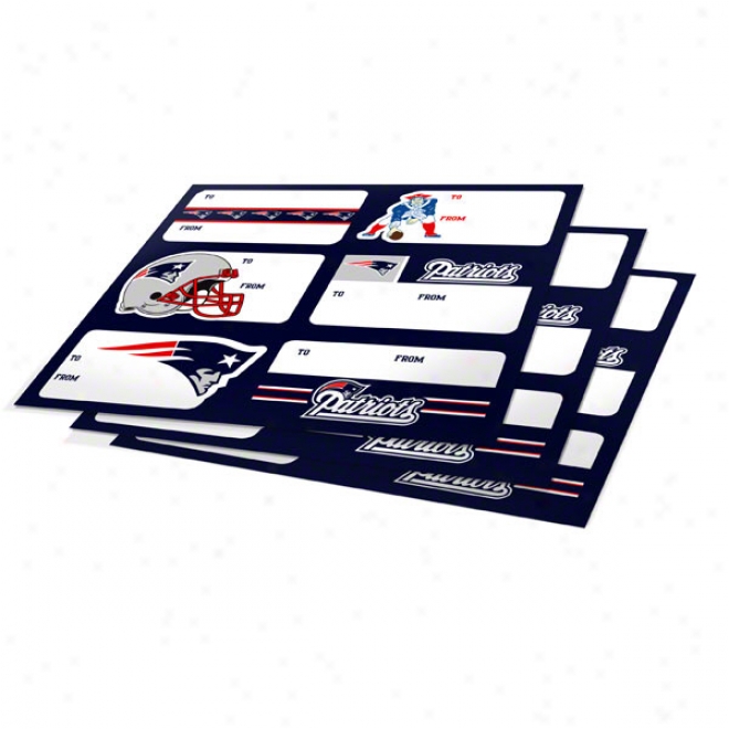 New England Patriots Gift Stickers