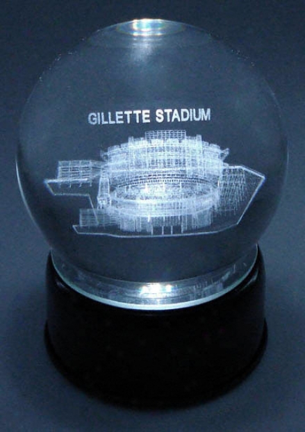 New England Patriots Gillette Stadium Musical Crystal Ball