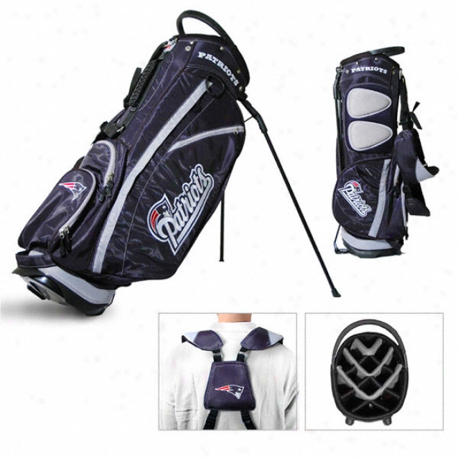 New England Patriots Golf Bag: 14 Way Fairway Stand Bag