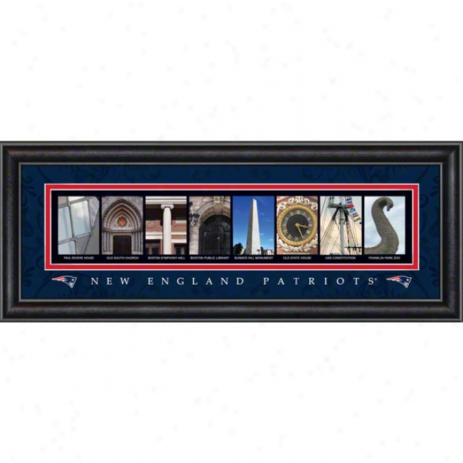 Starting a~ England Patriots Letter Art