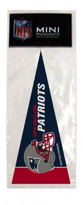 New England Patriots Mini Pennant Set: 8-pack