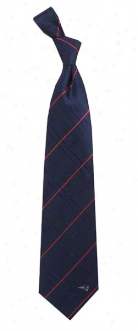 New England Patriots Oxford Woven Silk Tie