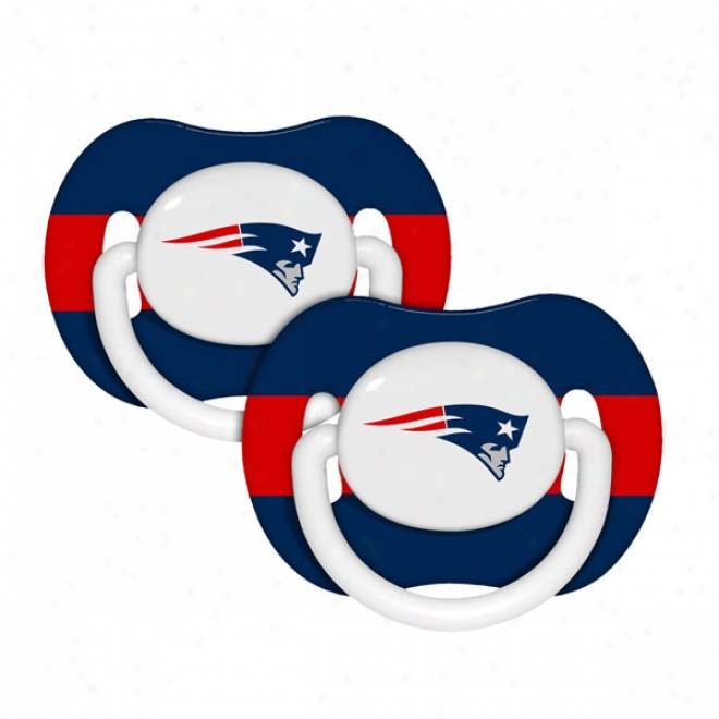 New England Patriots Pacifier 2-pack