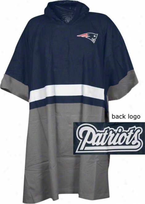 New England Patriots Rain Poncho