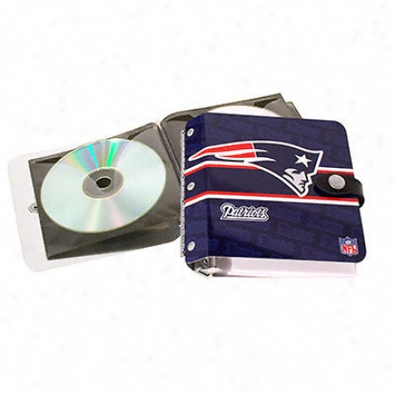 New England Patriots Rock-n-road Cd Holder