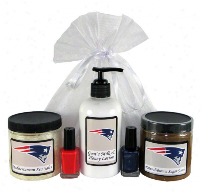 New England Patriots Spa Gift Set