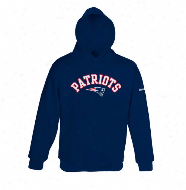 New England Patriots Youth Navy Prom Hooded Sweatshirt