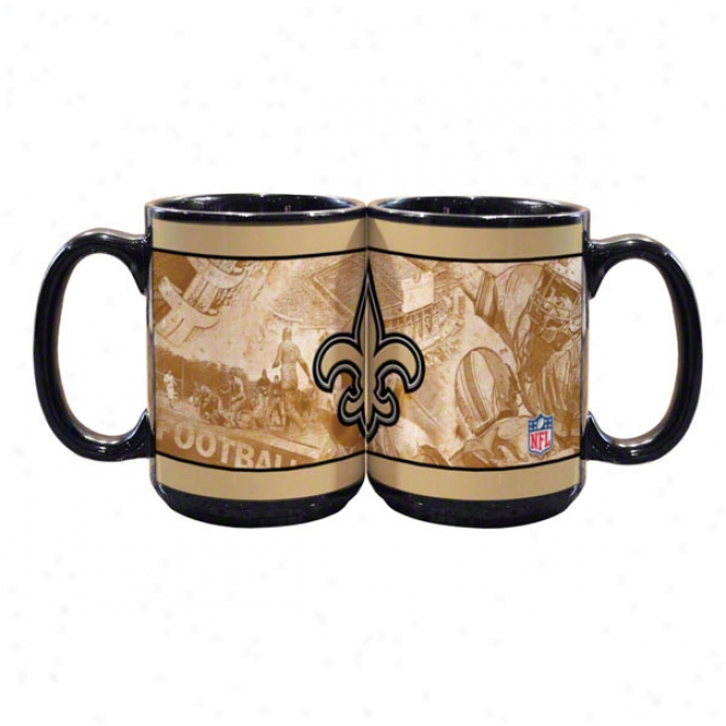 Just discovered Orleans Saints 15oz. Nostalgic Mug