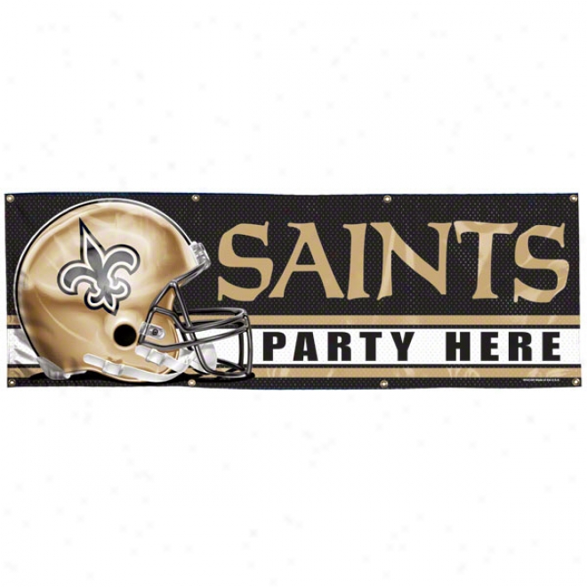 New Orleans Saints 266 Vinyl Banner