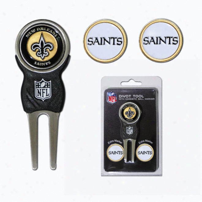 New Orleans Saints Divot Tool Pack