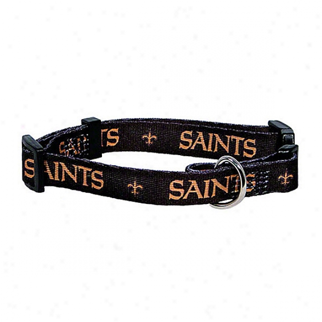 New Orleans Saints Dog Collar