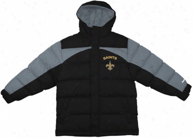 New Orleans Saints Kidd (4-7) Heavyweight Quilred Parka