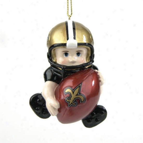 New Orleans Saints Lil Use a ~ upon Team Player Ornament