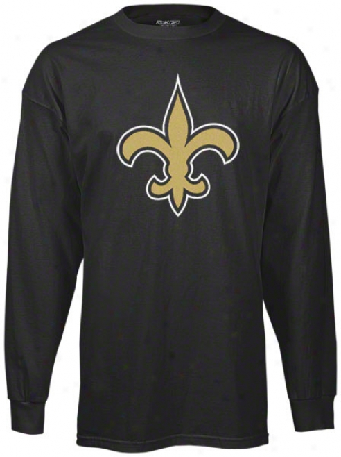 New Orleans Saints Logo Premier Long Sleeve T-shirt