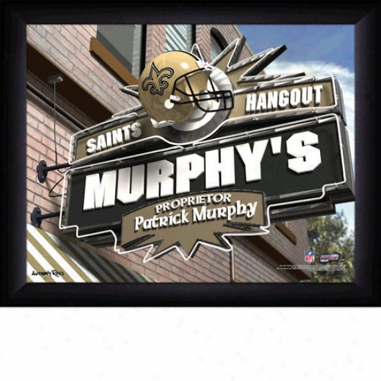 New Orleans Saints Personalized Sports Pub Print