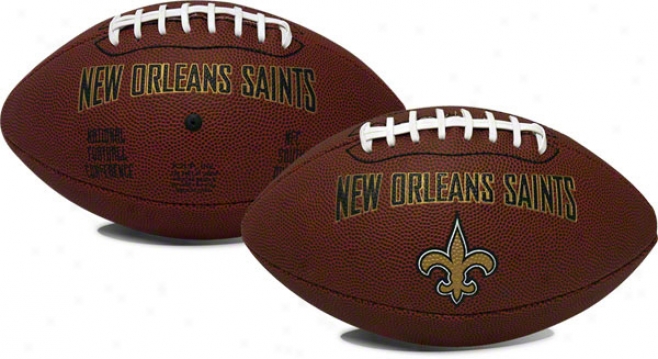 Neq Orleans Saints &quotgame Time&quot Full Size Football