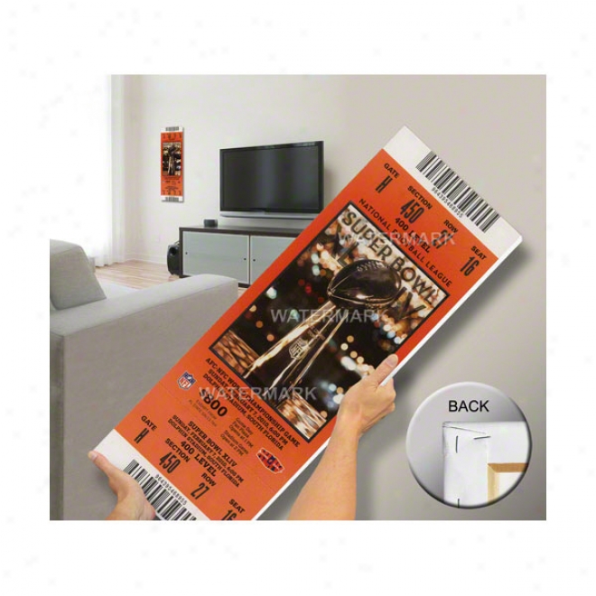 New Orleans Saints Super Bowl Xliv Mega Ticket