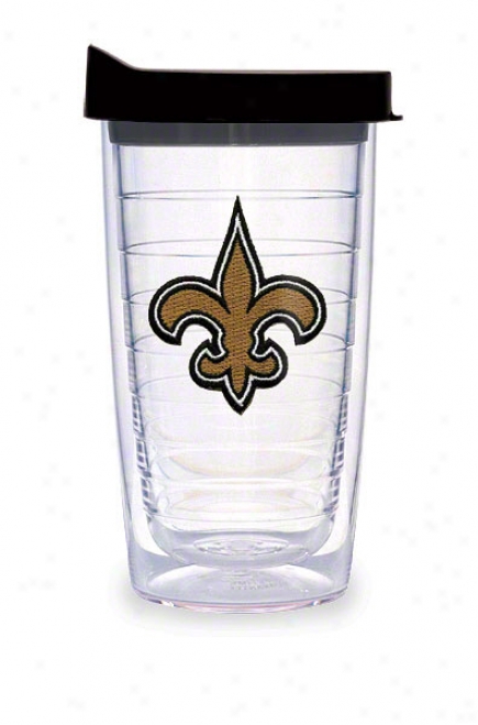 New Orleans Saints Tervis Tumbler 16 Oz Cup W/ Lid