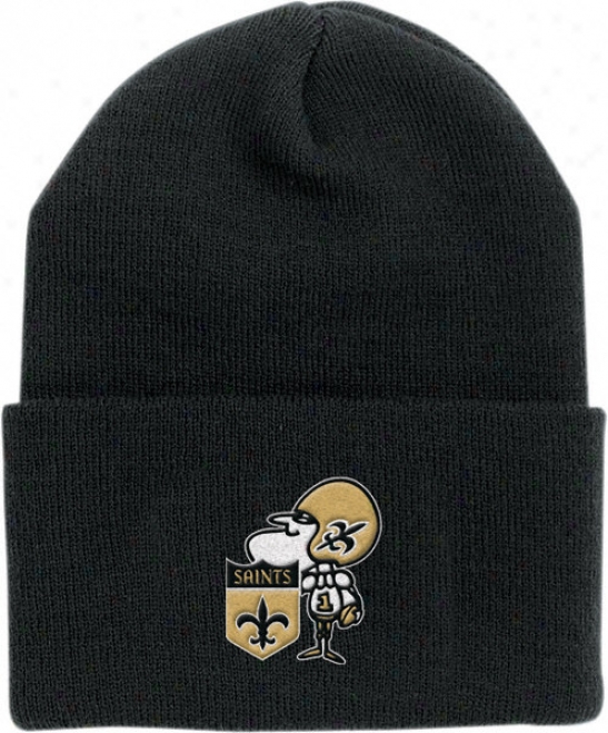 Nrw Orleans Saints Throwback Cuffed Knit Hat