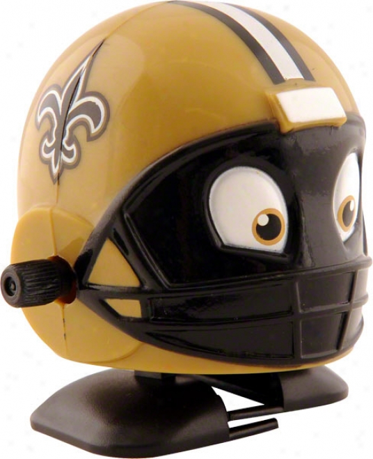 New Orleans Saints Wind-up Helmet Toy