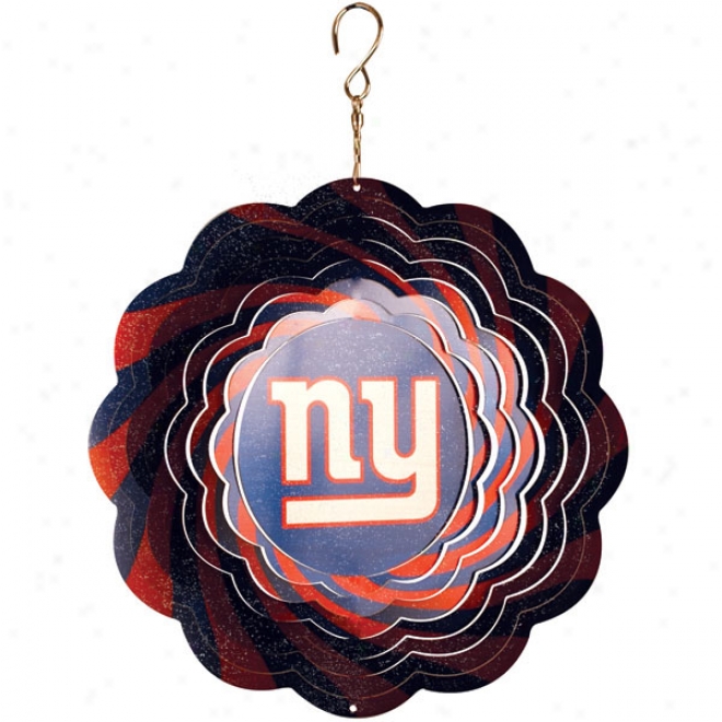 New York Giants 10&quot Geo Spinner