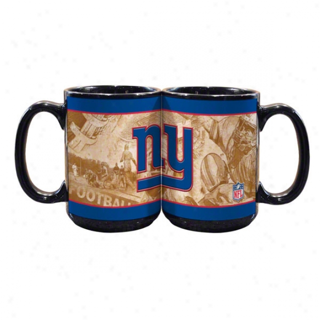 New York Giabts 15oz. Nostalgic Mug