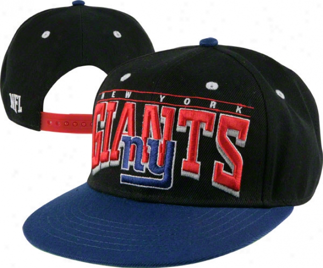 New York Giants 2 Tone Hard Knocks Snapback Hat