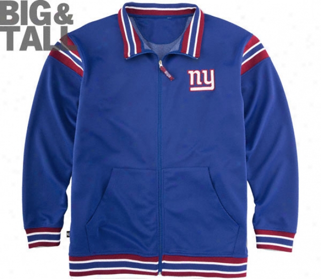 New York Giants Big & Tall The League Track Jacket