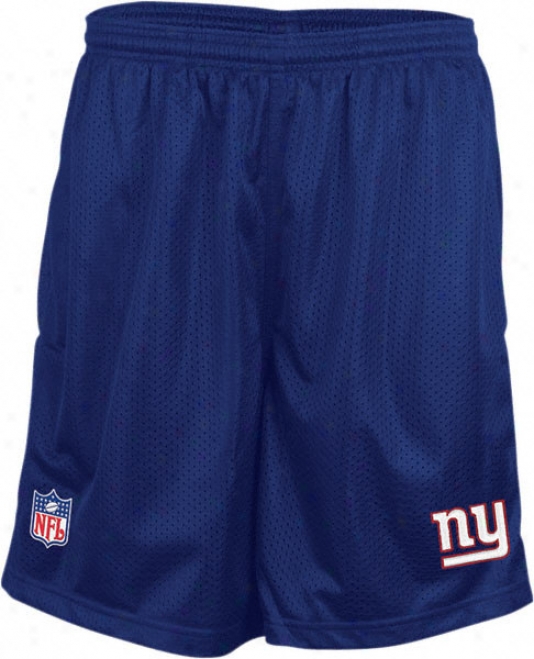 Just discovered York Giants Blue Coaches' Sideline 2011 Mesh Shorts