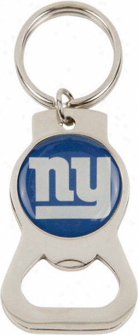 New York Giants Bottle Opener Keychain