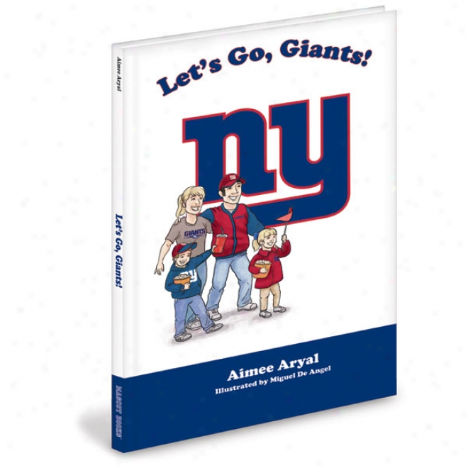 New York Giants Children's Book &quotlet's Go, Giants!&quot By Aimee Aryal