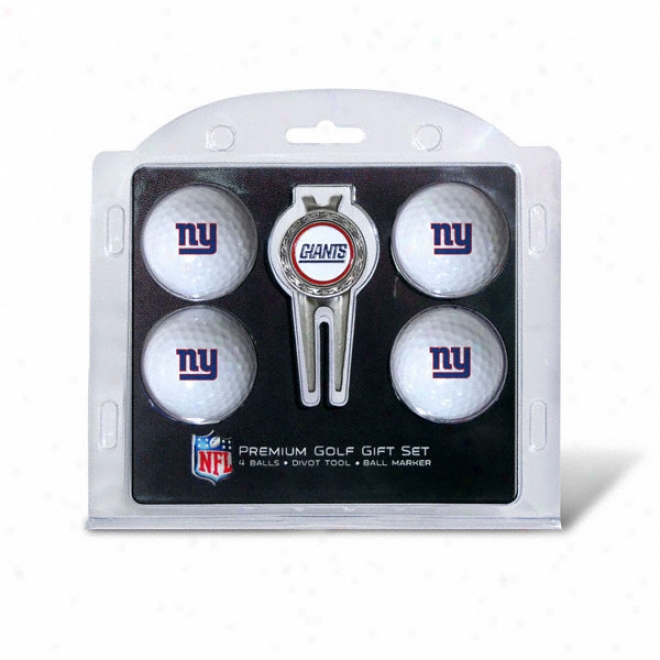 Recent York Giants Divot Instrument & Ball Set