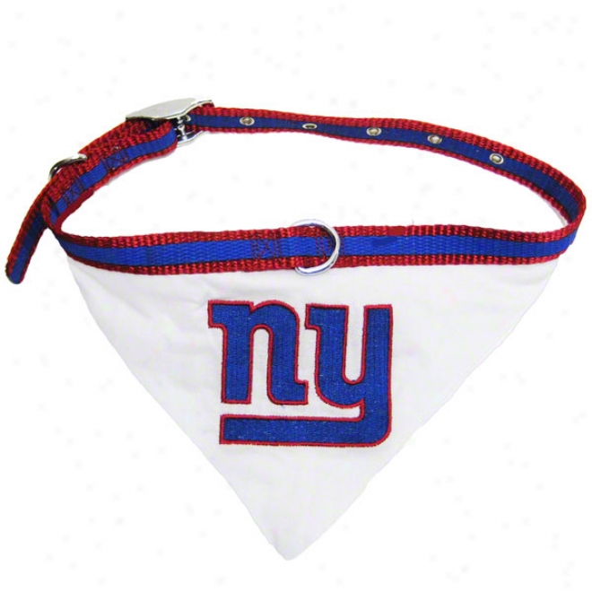 New York Giants Dog Collar Bandana